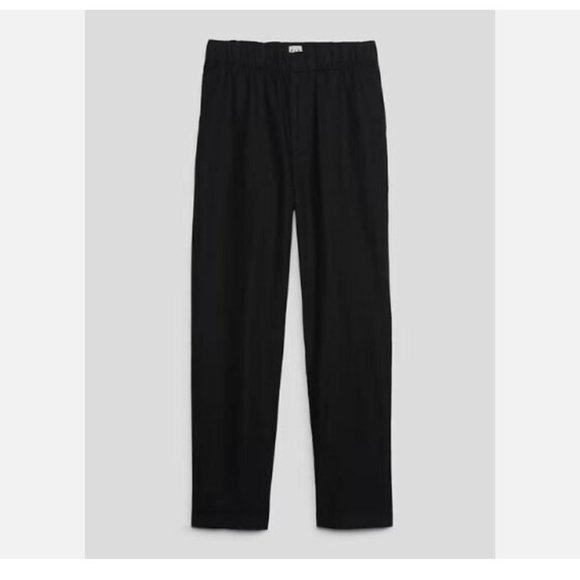 GAP Pleated Linen BOHO Wide-Leg Black Size XXL Pants MSRP‎ $60 - Picture 5 of 5